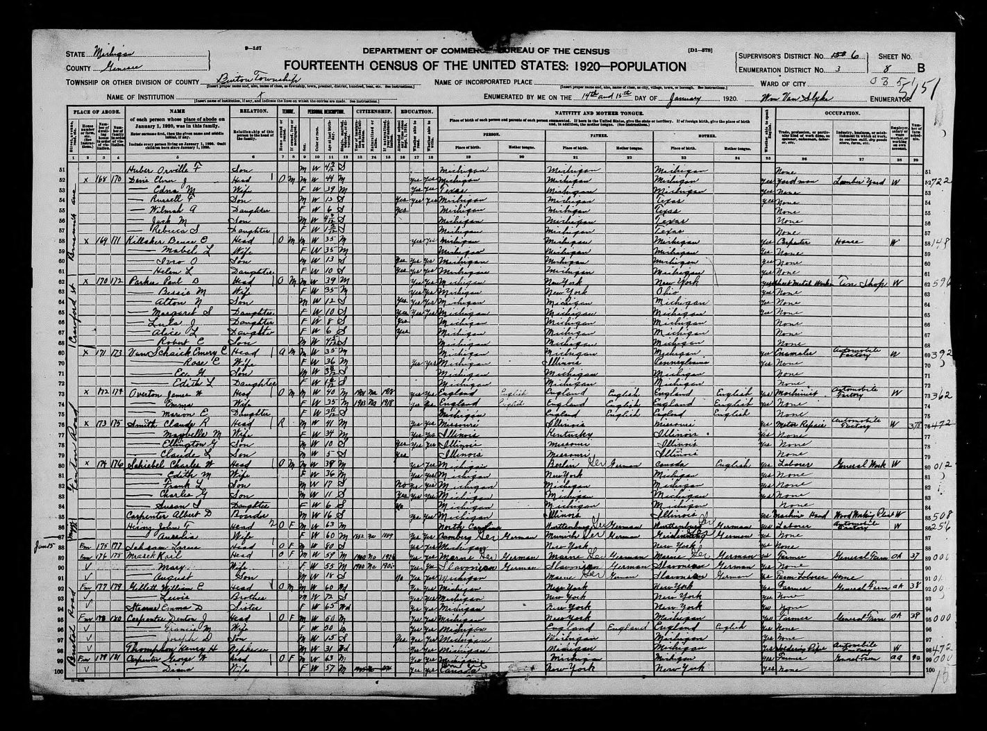 1920 United States Federal Census