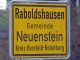 Raboldshausen Village limit